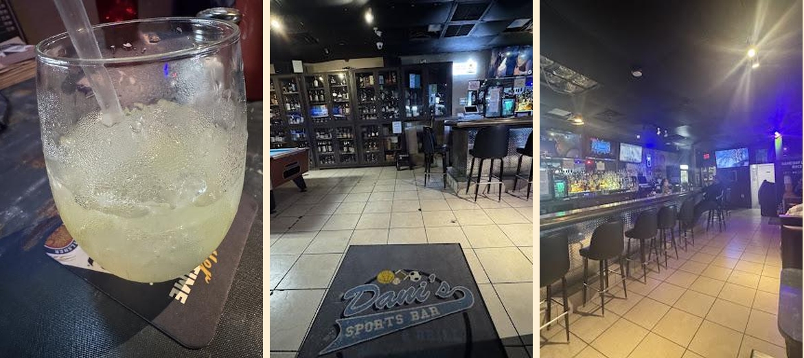 Dani's Sports Bar & Grill Menu